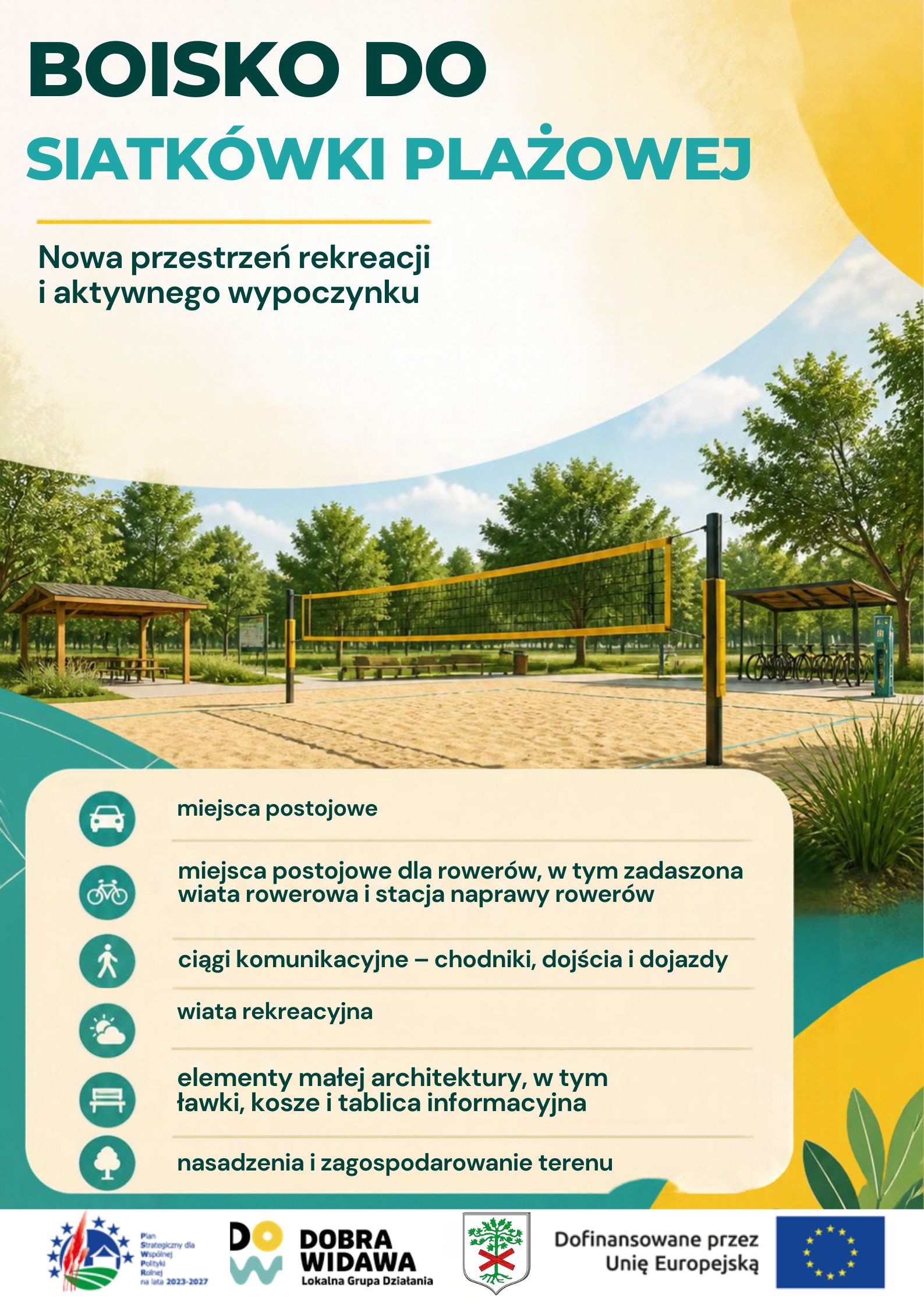 Nowa przestrzeń rekreacyjna w&nbsp;Międzyborzu